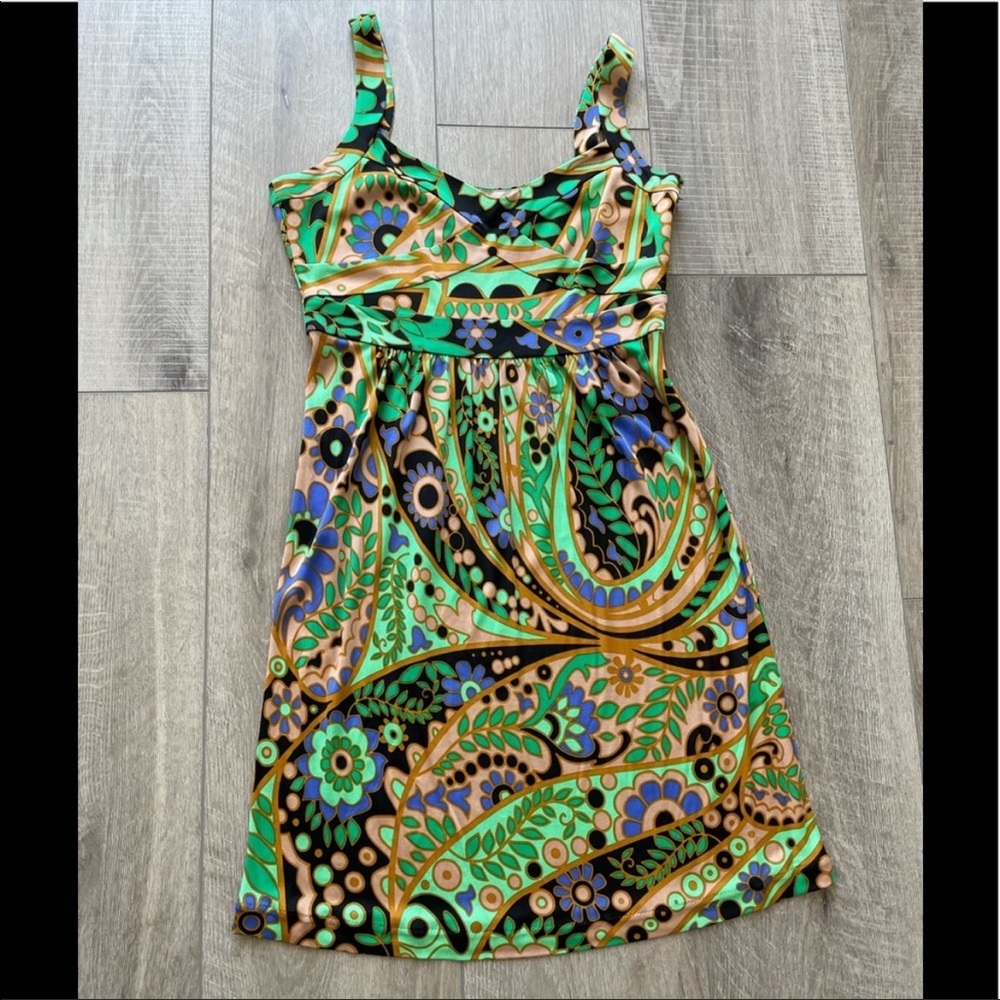 Tibi Silk-Blend Floral Dress Size Medium